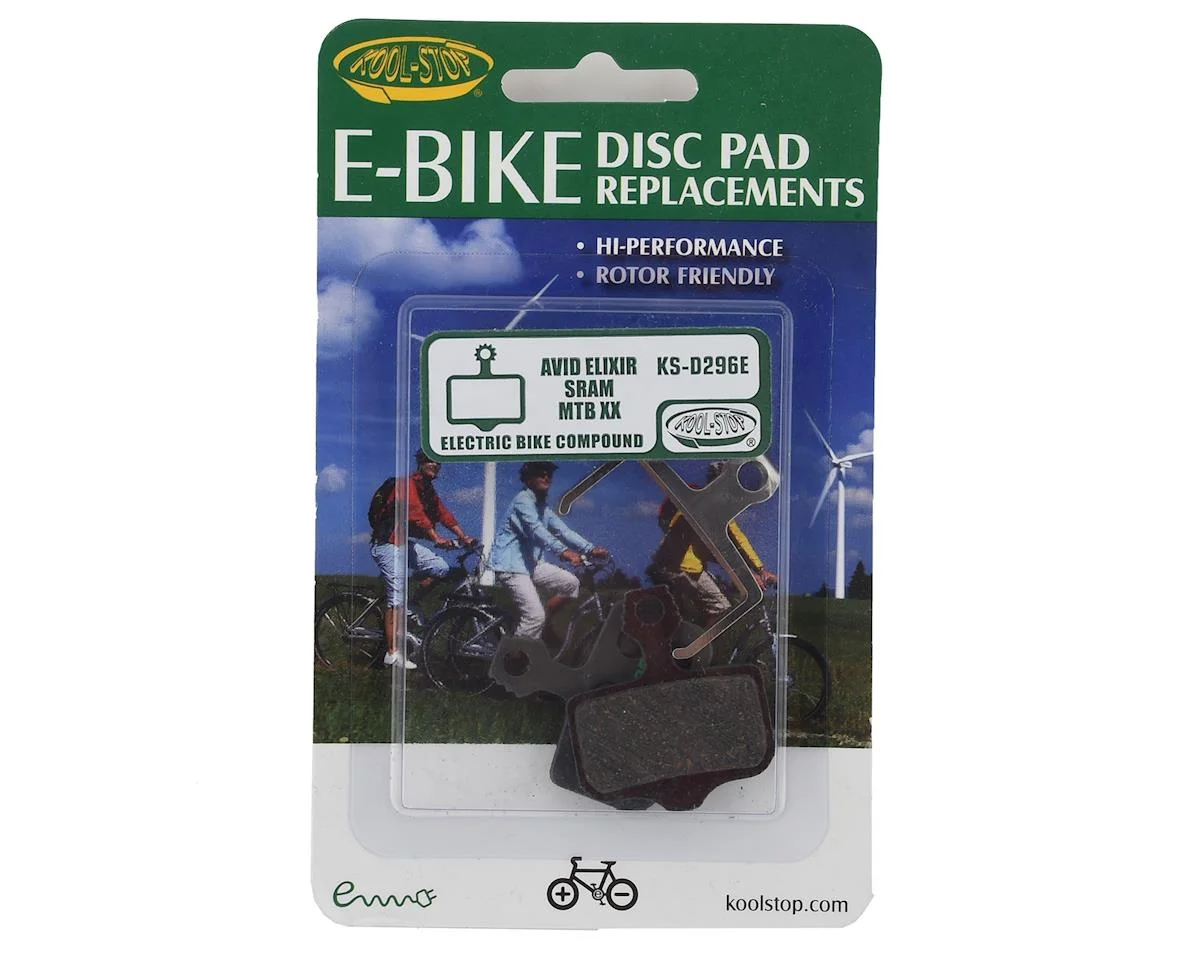 Kool Stop Disc Brake Pads (Organic) (E-Bike Compound) (SRAM AXS Road/Level) (1 Pair)